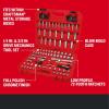 CRAFTSMAN Mechanics Tool Set 105 Pcs, Standard (SAE) and Metric with Case , 1/4 and 3/8 Inch Drive Car Tool Kit( CMMT12123)(NEW 105 Piece Set)
