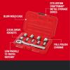 CRAFTSMAN Mechanics Tool Set, Metric, 3/8 Inch Drive, 10 Piece (CMMT34564)(3/8 in)
