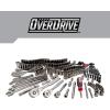 CRAFTSMAN OVERDRIVE 284-Piece Gunmetal Chrome Mechanics Tool Set, Standard SAE/Metric Socket Set, with Hard Case (CMMT99284)