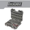 CRAFTSMAN OVERDRIVE 99-Piece Gunmetal Chrome Mechanics Tool Set, Standard SAE/Metric Socket Set, with Hard Case (CMMT99099)