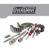 CRAFTSMAN OVERDRIVE 99-Piece Gunmetal Chrome Mechanics Tool Set, Standard SAE/Metric Socket Set, with Hard Case (CMMT99099)