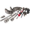 CRAFTSMAN OVERDRIVE 99-Piece Gunmetal Chrome Mechanics Tool Set, Standard SAE/Metric Socket Set, with Hard Case (CMMT99099)