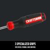 CRAFTSMAN Phillips Screwdriver, Bi-Material, PH #1 X 3 Inch (CMHT65052N)(1 Count (Pack of 2))