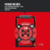 CRAFTSMAN Retractable Extension Cord Reel 1 Ft. with 4 Outlets, Cable Management & Heavy Duty 14AWG SJTW Cable(50 ft)