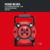 CRAFTSMAN Retractable Extension Cord Reel 1 Ft. with 4 Outlets, Cable Management & Heavy Duty 14AWG SJTW Cable(75 ft)