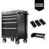 CRAFTSMAN Rolling Tool Chest, 26-inch, 5-Drawer, Workshop Tool Storage with Wheels (CMST32752RB)(New (Black))