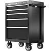 CRAFTSMAN Rolling Tool Chest, 26-inch, 5-Drawer, Workshop Tool Storage with Wheels (CMST32752RB)(New (Black))