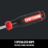 CRAFTSMAN Screwdriver, Slotted, Bi-Material, 5/16 X 6 Inch (CMHT65063N)(1 Count (Pack of 1))