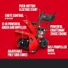 CRAFTSMAN Select 24″ Snow Blower Gas, Two-Stage Snowblower, Start Push Button, 208cc Powerful Engine, Self Propelled Gas-Powered Snow Blowers, 24-in. Clearing Width (31AS6K1EB93)