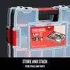 CRAFTSMAN Storage Organizer, Small Parts Organizer, 3-Packs with 10-Compartments, Lid Includes Secure Latch (CMST60964M)(Double Pack)