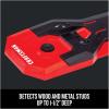 CRAFTSMAN Stud Finder, 1.5”, With AC Detection, Batteries Included (CMHT77621)(1.5-Inch Depth)