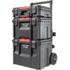 CRAFTSMAN TRADESTACK Tool Box with Wheels, Waterproof, Stackable System, Portable Rolling Storage for Indoor/Outdoor Use, 22.5 Inch (CMST21445)