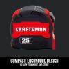 CRAFTSMAN Tape Measure, Compact Easy Grip, 16 FT (CMHT37441S)(7.6 m (Pack of 12))