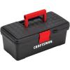 CRAFTSMAN Tool Box, Lockable, 13 in., Red/Black (CMST13004)(1)