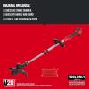 CRAFTSMAN V20 String Trimmer and Edger with Spool, Battery and Charger Included (CMCST910M1)(Tool Only)