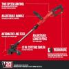 CRAFTSMAN V20 WEEDWACKER Cordless String Trimmer Edger with Automatic Feed, 13 inch, Bare Tool Only (CMCST900B)(Tool Only)