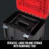 CRAFTSMAN VERSASTACK Deep Tool Box, Lockable, 17-in. (CMST17825)