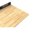 CRAFTSMAN Wood Top Work Surface with Steel Back Splash (CMST25302BK)