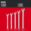 CRAFTSMAN Wrench Set, SAE / Metric, 32-Piece (CMMT12080)(5 Piece Metric)