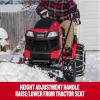 Craftsman CMXGZBF7124441 42-Inch Snow Blade Snowblade, Black