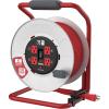 CRAFTSMAN 100 Ft. Contractor Retractable Extension Cord Reel with 4 Outlets & Heavy Duty 12AWG SJTW Cable(75 ft)