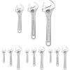 CRAFTSMAN Adjustable Wrench Set, 3-Piece All Steel, Metirc and SAE Scale (CMMT12001)(Adjustable (Pack of 4))