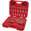 CRAFTSMAN Mechanics Tool Set 105 Pcs, Standard (SAE) and Metric with Case , 1/4 and 3/8 Inch Drive Car Tool Kit( CMMT12123)(NEW 105 Piece Set)