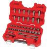 CRAFTSMAN Mechanics Tool Set, 1/4″ & 3/8″ Drive, SAE/Metric, 81 Piece (CMMT82335L)(51 Piece Set)