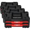 CRAFTSMAN Plastic Tool Box With Drawers, Organizer and Storage (CMST17804)((Pack of 4))