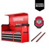 CRAFTSMAN S2000 41IN 6-DRAWER CHEST W/LIGHT & DIVIDE (CMST34162RB)(New (Red))