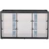 CRAFTSMAN Storage Organizer, 30 Small Drawer Modular Storage System, Easily Stackable (CMST40730), Plastic, Black, White(1 Count (Pack of 1))