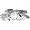 CRAFTSMAN Tool Set, 189 Piece Mechanics Tool Set, 1/4 ,3/8and 1/2 Inch Drive Socket Wrench Set with Thinner Ratchet, Steel 6 and 12point Sockets, Wrenches, Hex Keys and Specialty Bits (CMMT12134)(189 Piece Set)