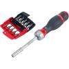 CRAFTSMAN V-SERIES 3 in 1 Ratcheting Screwdriver Set with Assorted Multi-Bits, 18 Piece (CMHT68142V)(Ratcheting Screwdriver Set)