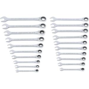 CRAFTSMAN 20 Piece Ratcheting Combination Wrench Set, SAE/Metric (CMMT87220)