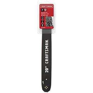 CRAFTSMAN CMXGZAM700121 Replacement Chainsaw Bar and Chain Set, Fits Various Husqvarna, John Deere, and Other Top Models, 20-Inch