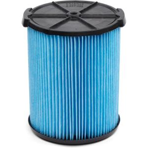 CRAFTSMAN CMXZVBE38754 Genuine General Purpose Wet Dry Vac Replacement Vacuum Filter for Most 5 to 20 Gallon CRAFTSMAN Shop Vacuums, Easy Installation and Traps General Debris(Fine Dust)