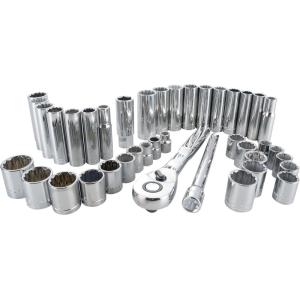 CRAFTSMAN Mechanics Tool Set, SAE/Metric, 3/8-Inch Drive, 40-Piece (CMMT12018)(Tool Set)