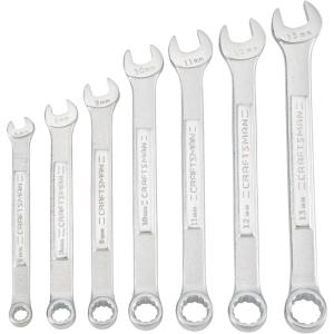 CRAFTSMAN SAE WRENCH SET IN POUCH, 7PC (CMMT21085)(MM Wrench Set)