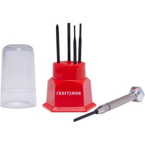 CRAFTSMAN Screwdriver Kit, Small Multi-Bits, Ideal for Jewelry (CMHT68009)((Pack of 1))