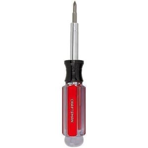 CRAFTSMAN Screwdriver Multi-Bit Set, 6 in 1, Acetate Handle (CMHT66052)((Pack of 6))