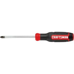CRAFTSMAN Screwdriver, Phillips, Bi-Material, PH #2 X 4 Inch (CMHT65054N)