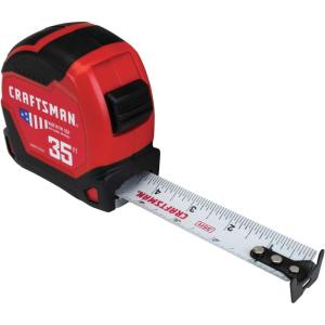 CRAFTSMAN Tape Measure 35-Foot (CMHT37535S)(10.7 m)