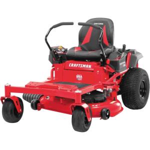 Craftsman 42″ Gas Zero-Turn Riding Lawn Mower with 20.0 HP* Kohler 7000 Series Engine, Gas Lawn Tractor with Dual Hydrostatic Transmission, Red/Black
