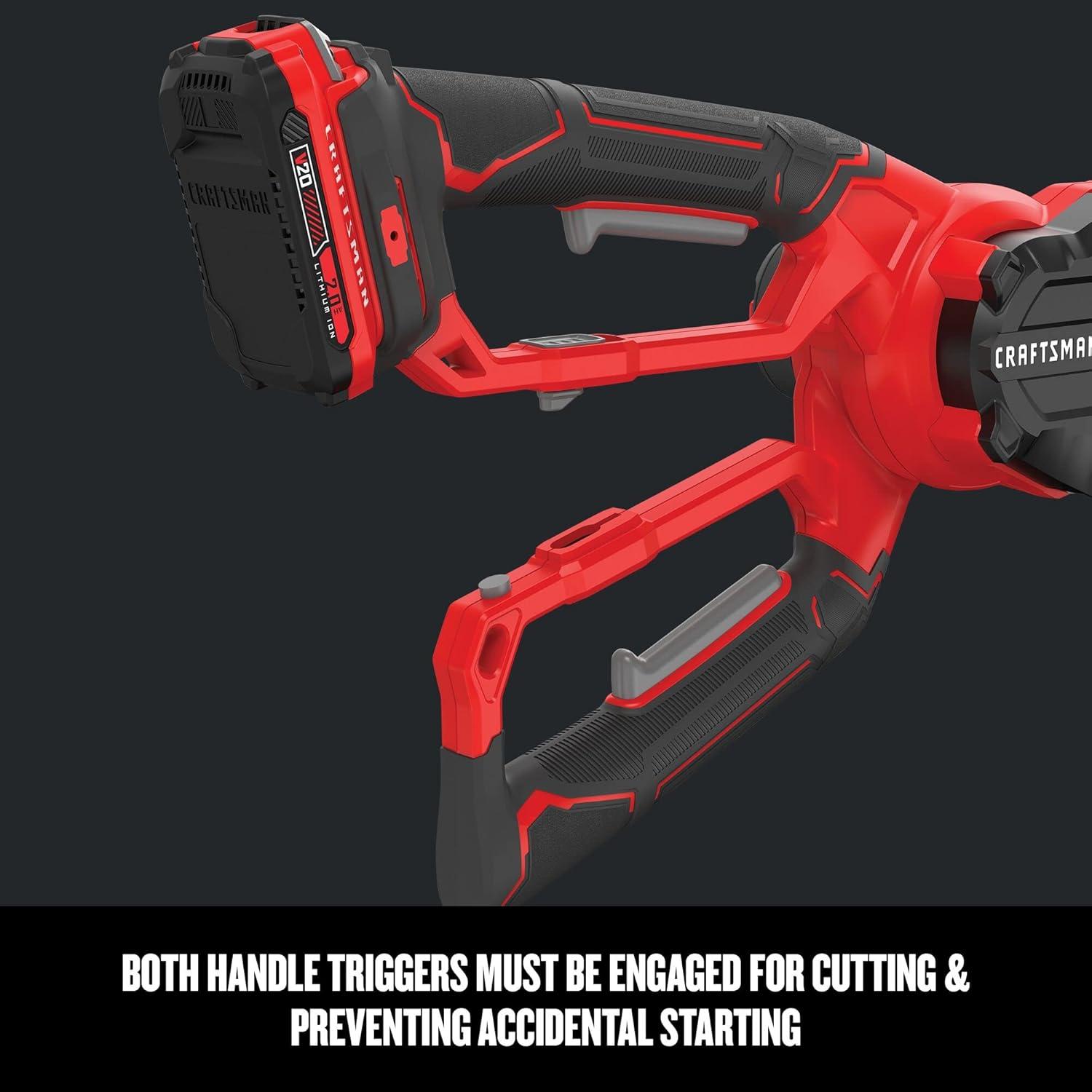image:imageCRAFTSMAN V20 Cordless Lopper 6 inch Battery and Charger Included CMCCSL621D1Lopper Kit