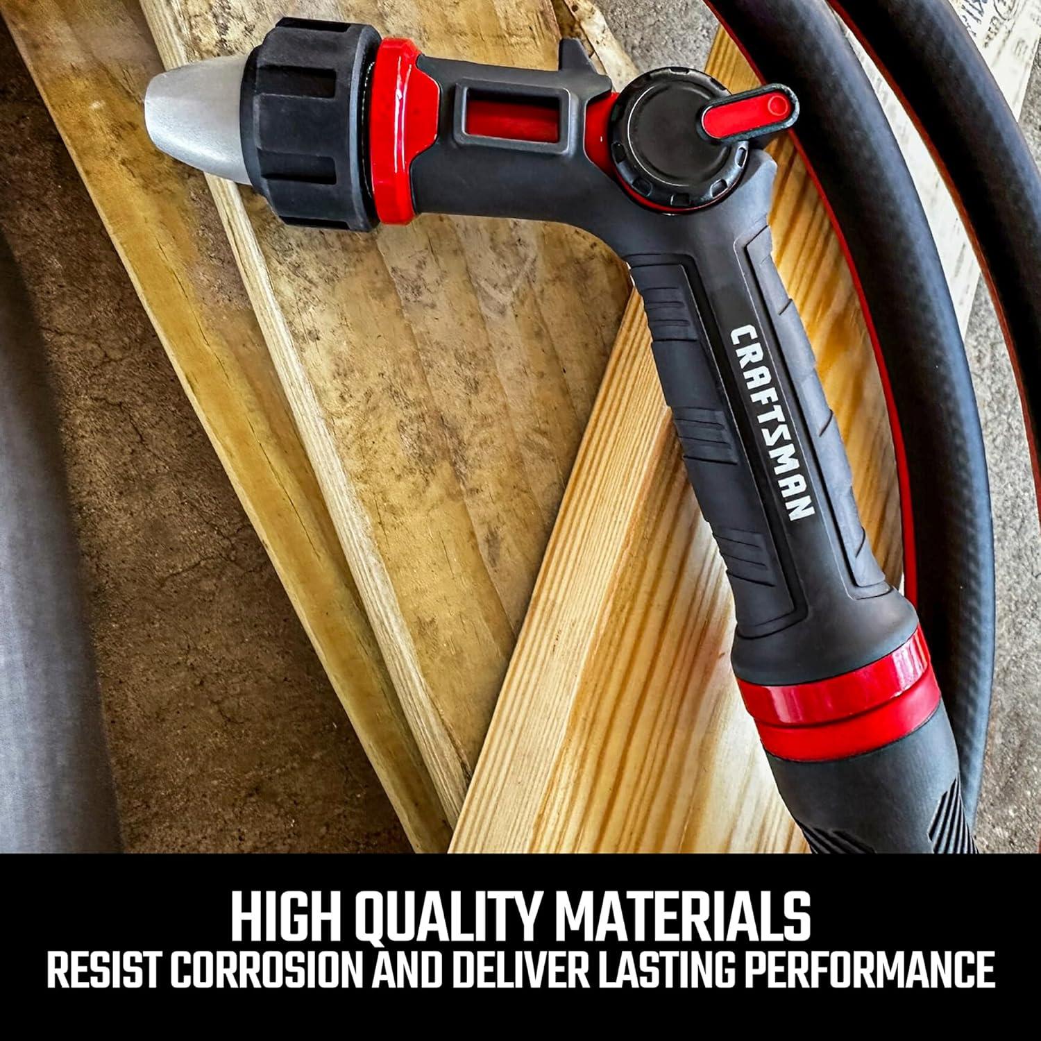 image:imageCraftsman HeavyDuty Adjustable Water NozzleTumb Control