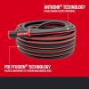 Craftsman Heavy Duty Professional Grade Black Garden Hose, 100 Feet x 5/8 Inch(50 Ft (Pack of 4))