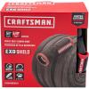 CRAFTSMAN ExoShield Heavy-Duty Fabric Hose – Industrial-Grade Lightweight Garden Hose, 50 Feet x 5/8 Inch(50 Feet)