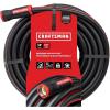 Craftsman Heavy Duty Professional Grade Black Garden Hose, 100 Feet x 5/8 Inch(50 Ft)