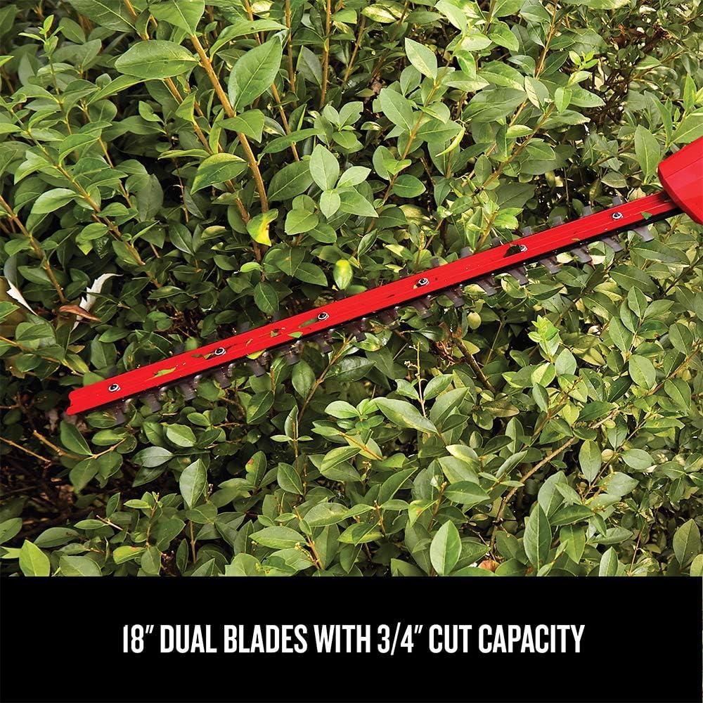 image:imageCRAFTSMAN CMCPHT818B V20 Cordless Pole Hedge Trimmer 18in Tool OnlyTrimmer