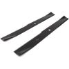 CRAFTSMAN CMXGZAM110146 46-Inch Set AYP/HOP High Lift Rider OE#405381 Blade, Black